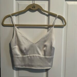 Abercrombie & Fitch Satin Crop Top | XS